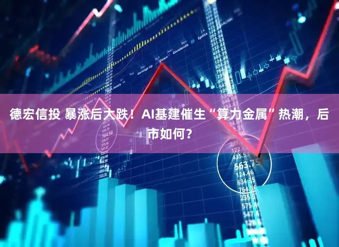 德宏信投 暴涨后大跌！AI基建催生“算力金属”热潮，后市如何？